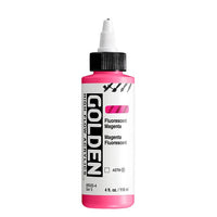 GOLDEN High Flow флуоресцентна акрилна боя 118 ml – 8505 Магента