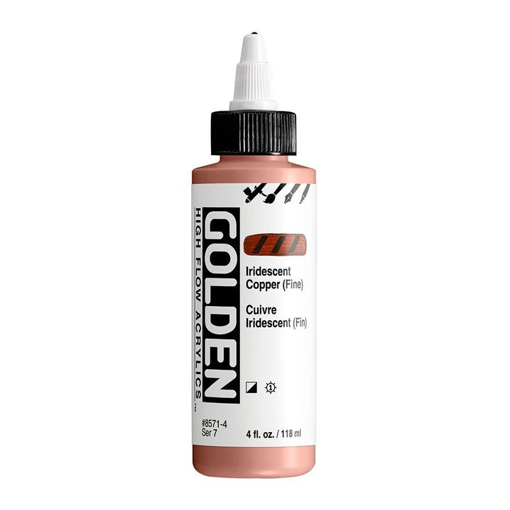 GOLDEN Висококачествена преливаща се акрилна боя 118 ml – 8571 Copper Fine