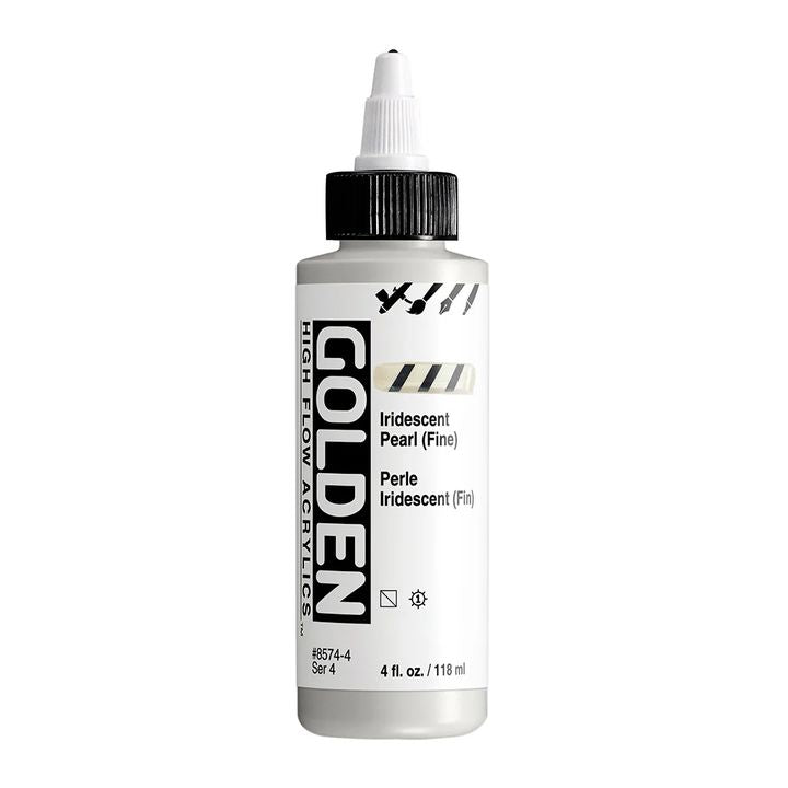 GOLDEN Висококачествена преливаща се акрилна боя 118 ml – 8574 Pearl Fine