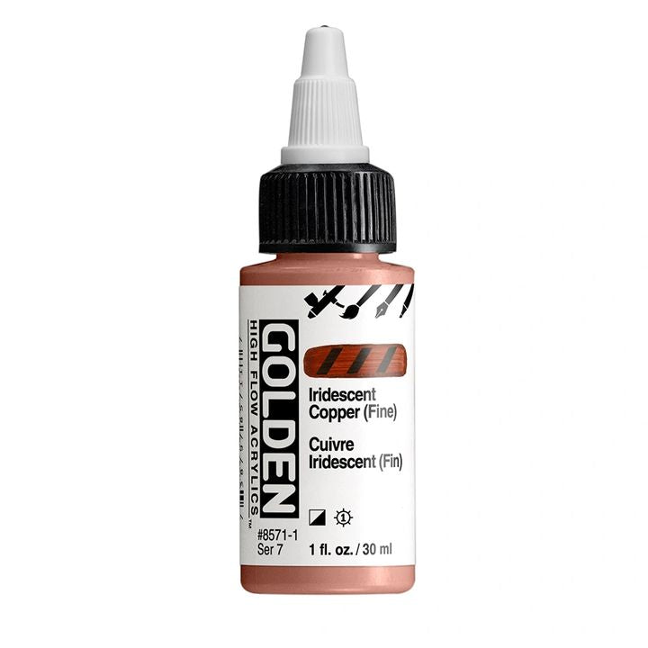 GOLDEN Висококачествена преливаща се акрилна боя 30 ml – 8571 Copper Fine