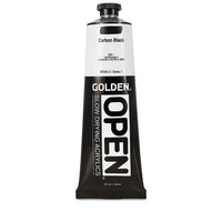 GOLDEN OPEN Бавносъхнеща акрилна боя 148 ml – 7040 Carbon Black