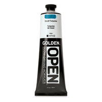 GOLDEN OPEN Бавносъхнеща акрилна боя 148 ml – 7144 Кобалтов тюркоаз