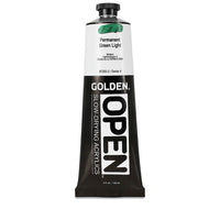 GOLDEN OPEN Бавносъхнеща акрилна боя 148 ml – 7250 Постоянна зелена светлина