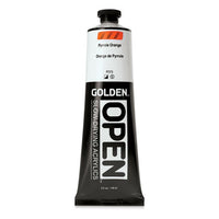 GOLDEN OPEN Бавносъхнеща акрилна боя 148 ml – 7276 Пирол оранжев