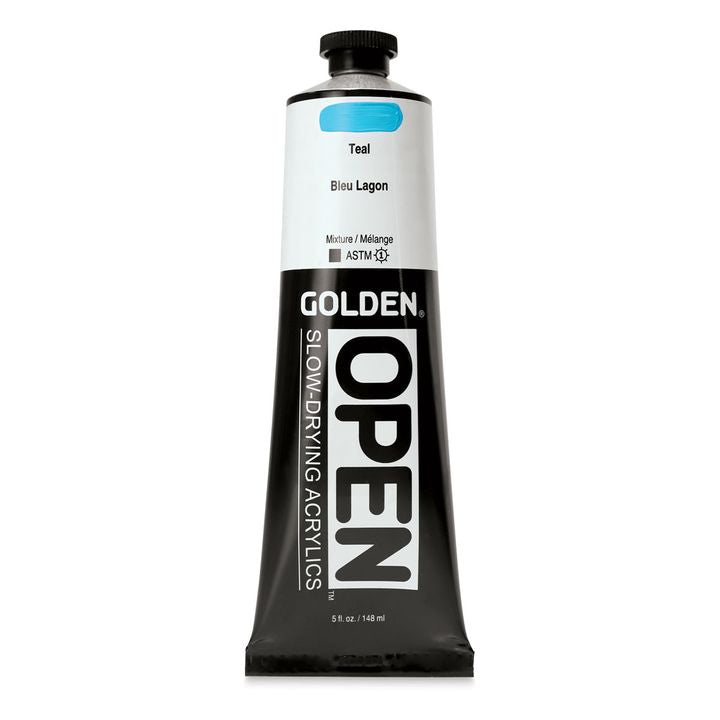 GOLDEN OPEN Бавносъхнеща акрилна боя 148 ml – 7369 Teal