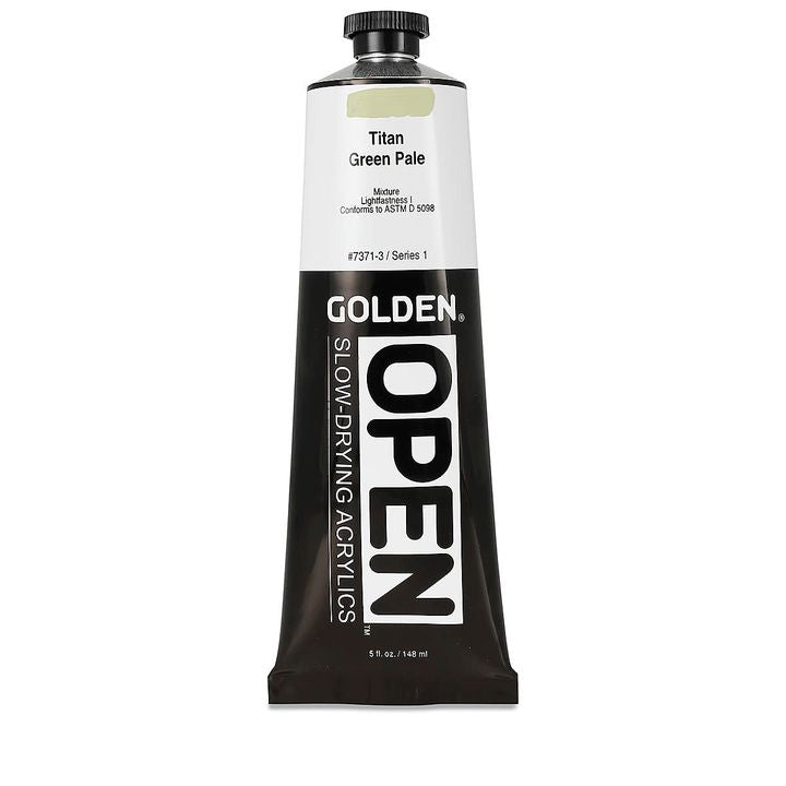 GOLDEN OPEN Бавносъхнеща акрилна боя 148 ml – 7371 Титаниева зелена светлина