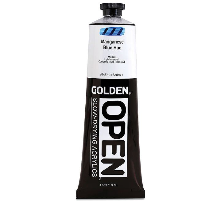 GOLDEN OPEN Бавносъхнеща акрилна боя 148 ml – 7457 Манганово син оттенък
