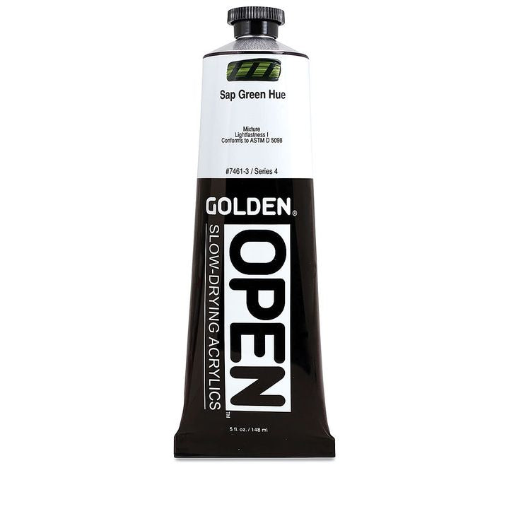 GOLDEN OPEN Бавносъхнеща акрилна боя 148 ml – 7461 Sapová Зелен оттенък