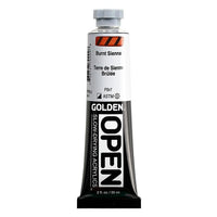 Бавносъхнеща акрилна боя GOLDEN OPEN 59 ml – 7020 Изгоряла сиена