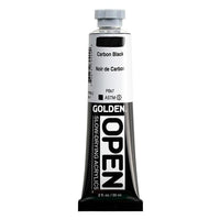 Бавносъхнеща акрилна боя GOLDEN OPEN 59 ml – 7040 Carbon Black