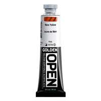 Бавносъхнеща акрилна боя GOLDEN OPEN 59 ml – 7202 Марс жълто