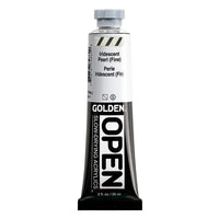 GOLDEN OPEN Бавносъхнеща преливаща акрилна боя – 7486 Pearl Fine
