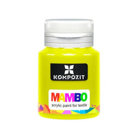 MAMBO Акрилна боя за текстил и кожа 20 ml – 03 Лимонено жълто