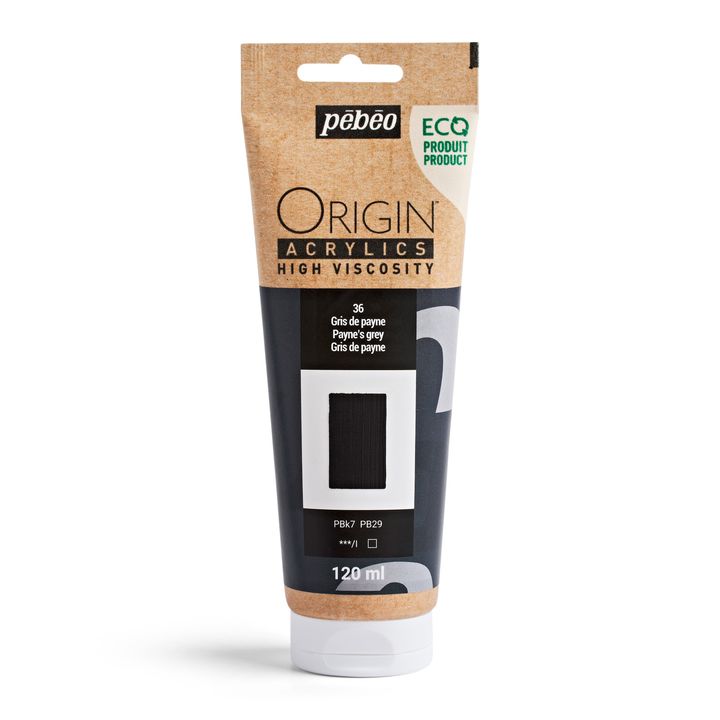 Акрилна боя Pebeo ORIGIN 120 мл – payne's grey