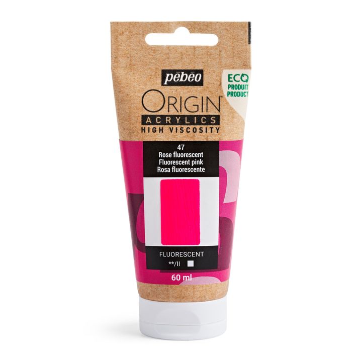 Акрилна боя Pebeo ORIGIN 60 ml – Флуоресценторозов