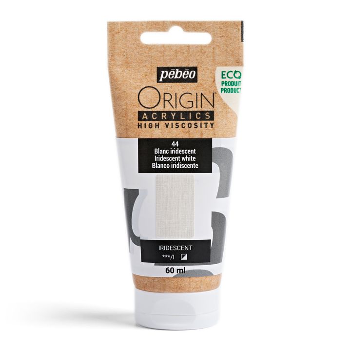 Акрилна боя Pebeo ORIGIN 60 ml – преливащо се бяло