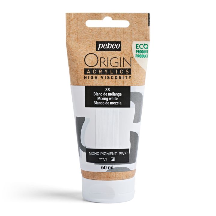Акрилна боя Pebeo ORIGIN 60 ml – Смесващо Бяло