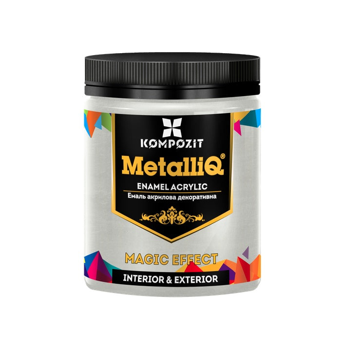 Акрилна боя MetalliQ Composite Metallic 500g – Сребро