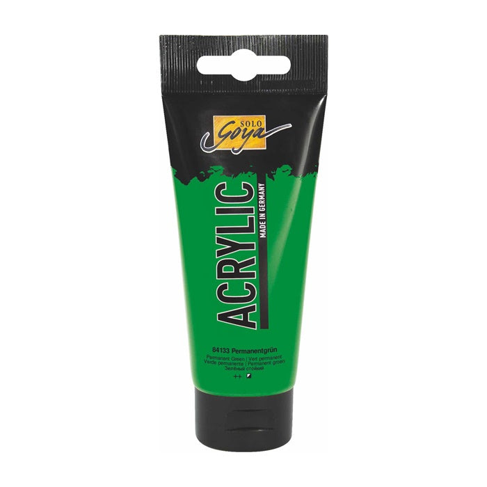 Акрилна боя Solo Goya Acrylic 100 мл – 33 Permanent Green