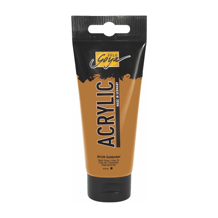 Акрилна боя Solo Goya Acrylic 100 мл – 34 Gold Ocher
