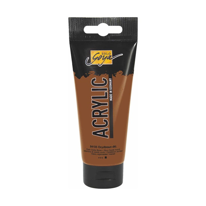 Акрилна боя Solo Goya Acrylic 100 мл – 35 Dark Oxide Brown