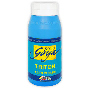 Акрилна боя Solo Goya TRITON 750 мл – Light Blue