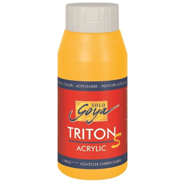 Акрилна боя Solo Goya Triton S 750 ml – Chichen Yellow