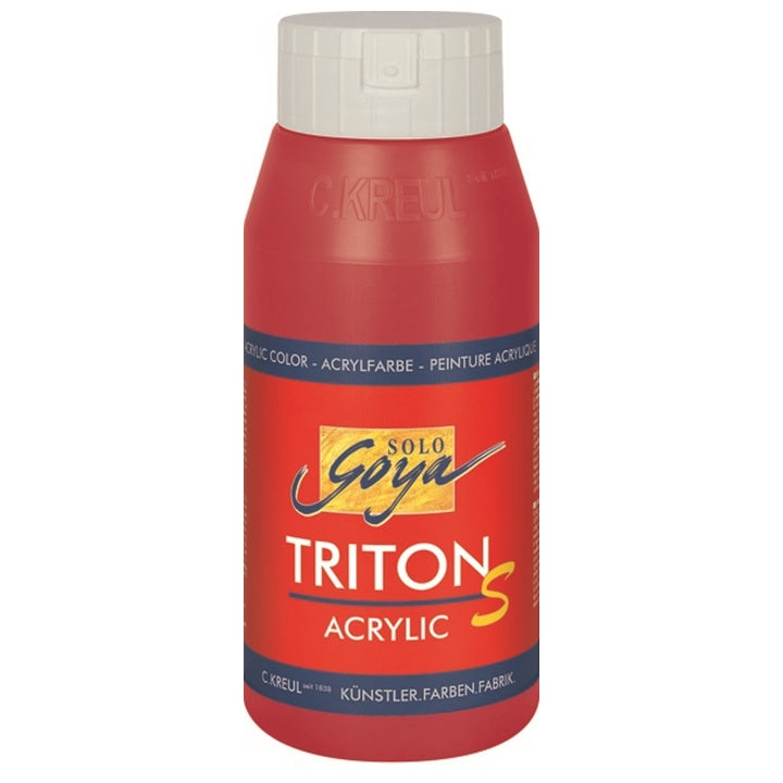 Акрилна боя Solo Goya Triton S 750 ml – Carmine