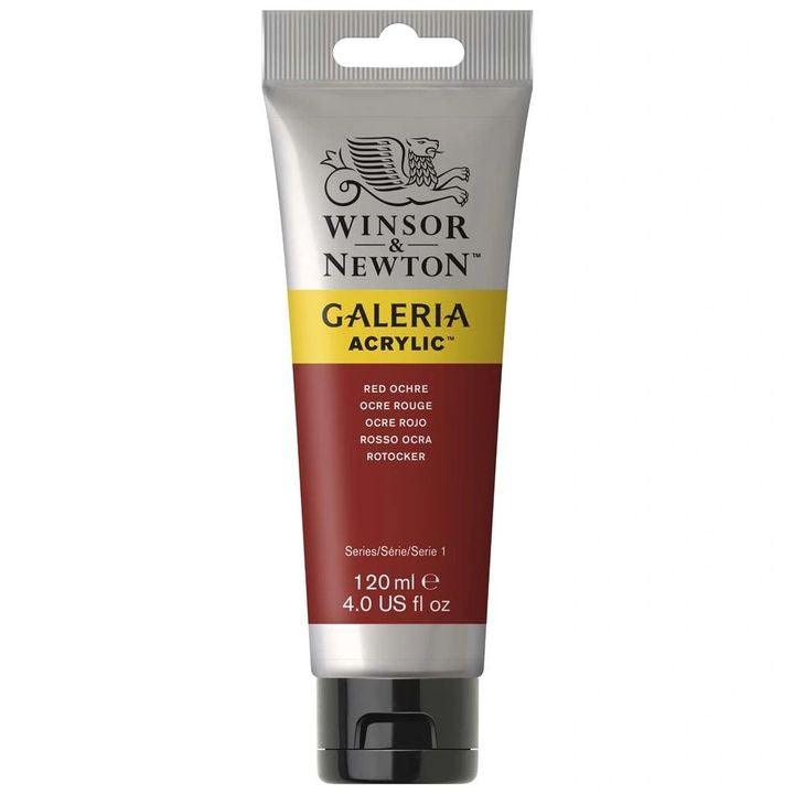Акрилна боя Winsor & Newton Galeria 120 ml – Червена охра
