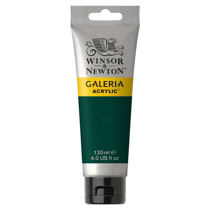 Акрилна боя Winsor & Newton Galeria 120 ml – Perm Green Deep