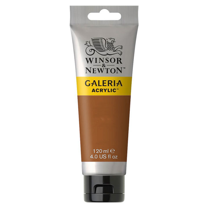 Акрилна боя Winsor & Newton Galeria 120 ml – Raw Sienna Opaq