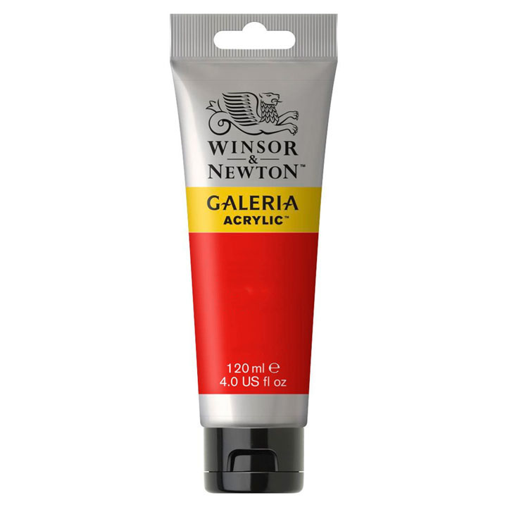 Акрилна боя Winsor & Newton Galeria 120 ml – Vermilion Hue