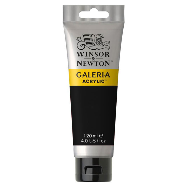 Акрилна боя Winsor & Newton Galeria 120 ml – Ivory Black