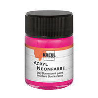 Акрилна боя KREUL FLUORESCENT 50 ml - 20x30 cm – Neon Pink