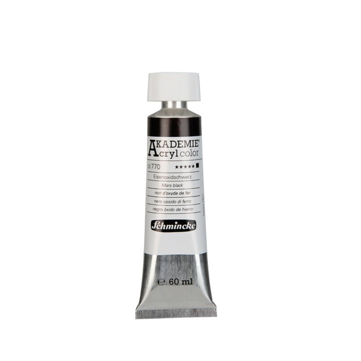 Акрилни бои Schmincke AKADEMIE 60 ml – 770 mars black