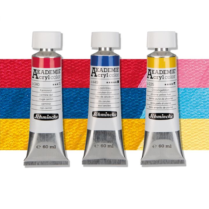 Акрилни бои Schmincke AKADEMIE 60 ml | различни цветове — изображение 1