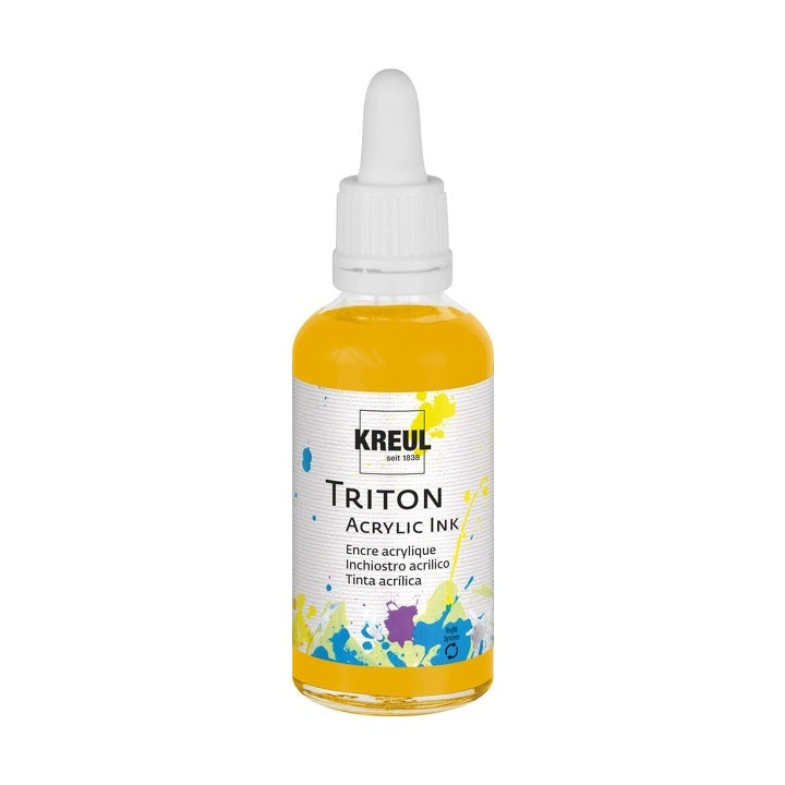 Акрилно мастило Triton 40 ml - KREUL – златна