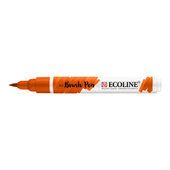 Акварел маркер Ecoline brush pen — изображение 9