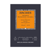 Акварелен блок ARCHES Aquarelle Rough естествено бял 300 g/m² – 12 листа
