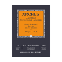 Акварелен блок ARCHES Aquarelle Rough естествено бял 300 g/m² – 12 листа