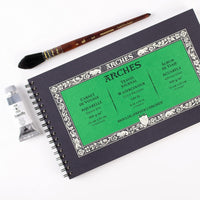 Акварелен блок ARCHES Cold Pressed 300 g/m² 15 x 25 cm – 15 листа, спирала