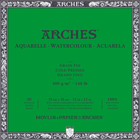 Акварелен блок ARCHES CP естествено бял 300 g/m² – 20 листа