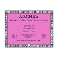 Акварелен блок ARCHES HP естествено бял 300 g/m² – 20 листа