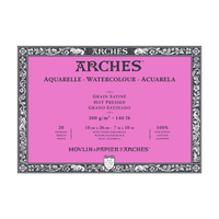 Акварелен блок ARCHES HP естествено бял 300 g/m² – 20 листа