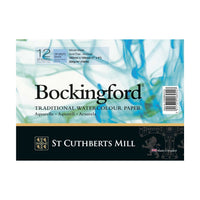 Акварелен блок CANSON St Cuthberts Bockingford 300 g/m² 12 листа със спирала 18 – 41 cm