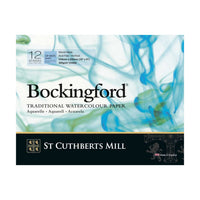 Акварелен блок CANSON St Cuthberts Bockingford CP бял 300 g/m² - 12 листа
