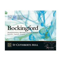 Акварелен блок CANSON St Cuthberts Bockingford CP бял 300 g/m² - 12 листа