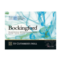 Акварелен блок CANSON St Cuthberts Bockingford CP бял 300 g/m² - 12 листа