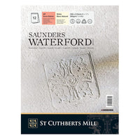 Акварелен блок CANSON St Cuthberts Mill Saunders Waterford HP 300 g/m² 23 x 31 cm