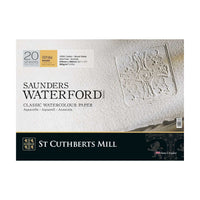 Акварелен блок CANSON St Cuthberts Saunders Waterford Rough 300 g/m² 26 – 51 cm - 20 листа
